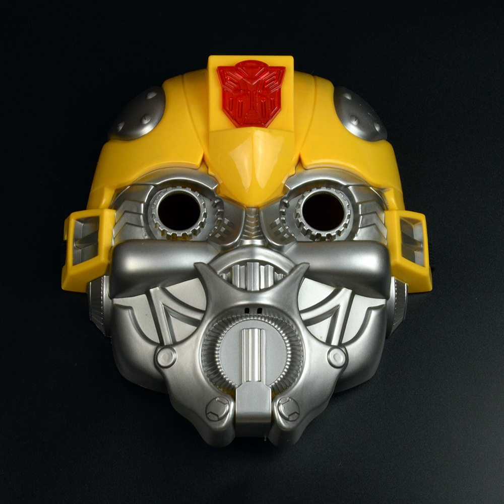 Stall Toys Luminous Glow Toy Children's Cartoon Optimus Prime Captain America Spider-Man Iron Man Mask Stall Toys Luminous Glow Toy Children's Cartoon Optimus Prime Captain America Spider-Man Iron Man Mask