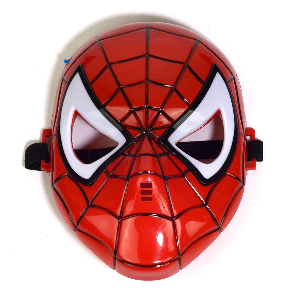 Stall Toys Luminous Glow Toy Children&#039;s Cartoon Optimus Prime Captain America Spider-Man Iron Man Mask