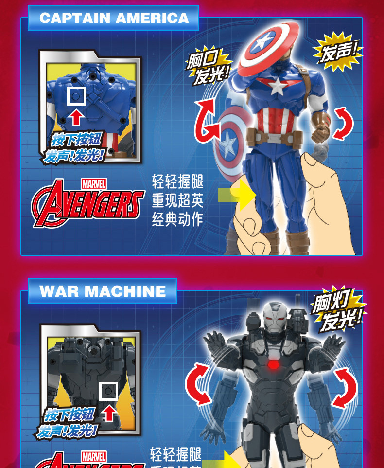 Spider-Man Toy Smart Marvel Avengers Iron Man Transformation Toy Boy Spider-Man Captain America Hulk