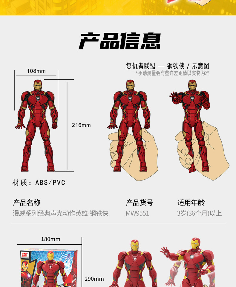 Spider-Man Toy Smart Marvel Avengers Iron Man Transformation Toy Boy Spider-Man Captain America Hulk