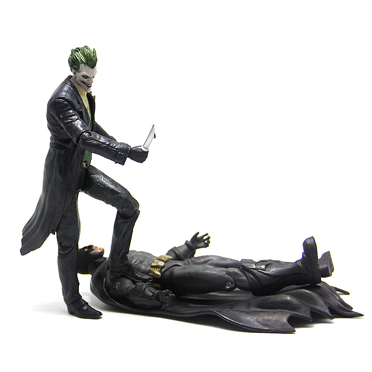 Batman Vs Clown Movable Toy Decoration Doll Model Children Doll Joint Spider-Man Venom Hand-Made