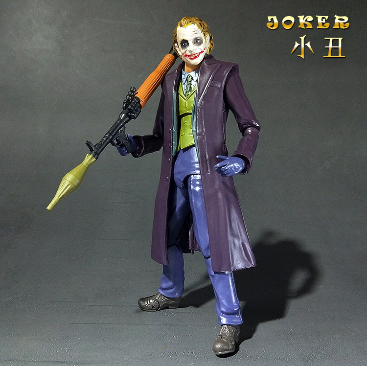 Batman Vs Clown Movable Toy Decoration Doll Model Children Doll Joint Spider-Man Venom Hand-Made