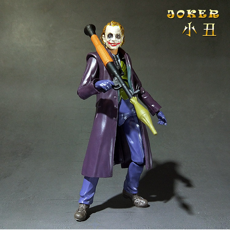 Batman Vs Clown Movable Toy Decoration Doll Model Children Doll Joint Spider-Man Venom Hand-Made