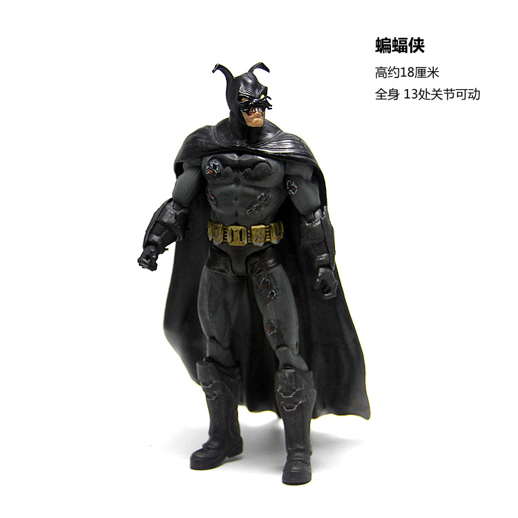 Batman Vs Clown Movable Toy Decoration Doll Model Children Doll Joint Spider-Man Venom Hand-Made
