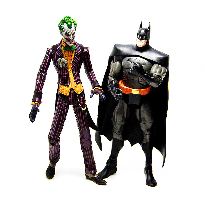 Batman Vs Clown Movable Toy Decoration Doll Model Children Doll Joint Spider-Man Venom Hand-Made