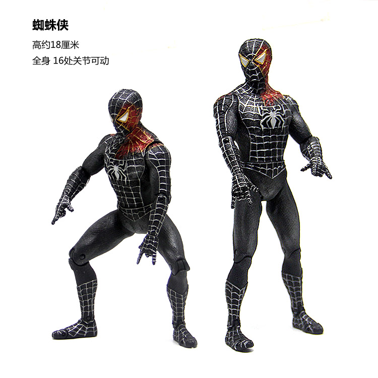 Batman Vs Clown Movable Toy Decoration Doll Model Children Doll Joint Spider-Man Venom Hand-Made