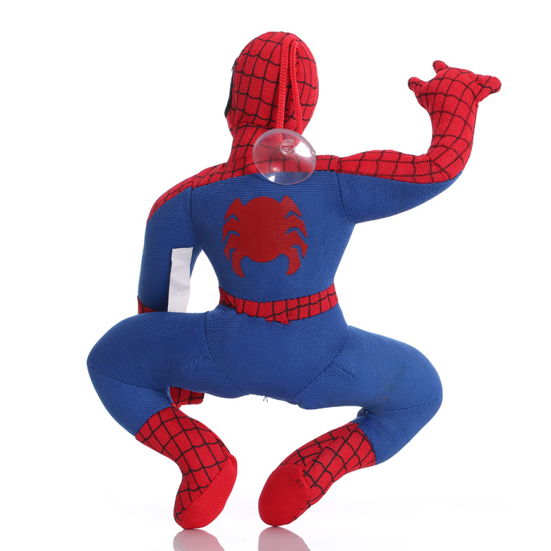 Spider-Man Toy In Stock Wholesale Plush Toy Superman Spider-Man Doll Car Doll Variety
