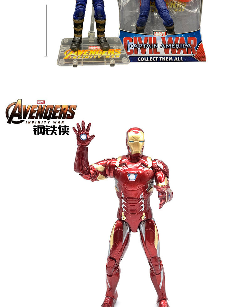 Marvel Avengers 4 Iron Man Captain America Spider-Man Killer DollSpider-Man Toy