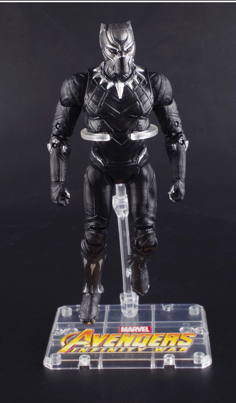 Genuine Zhongdong Marvel Avengers 4 Iron Man Captain America Spider-Man Thanos Doll Garage Kit Toy Spider-Man Toy