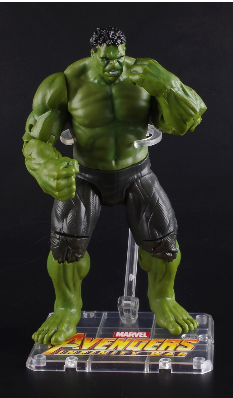 Genuine Zhongdong Marvel Avengers 4 Iron Man Captain America Spider-Man Thanos Doll Garage Kit Toy Spider-Man Toy