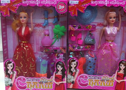 2014 new barbie doll, set gift box, second kill price.