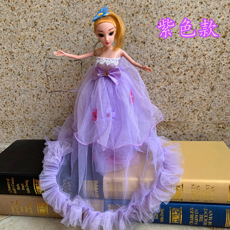 Wedding doll Barbie Baby girl dance gift Princess set gift free postal floor stand Wedding doll Barbie Baby girl dance gift Princess set gift free postal floor stand