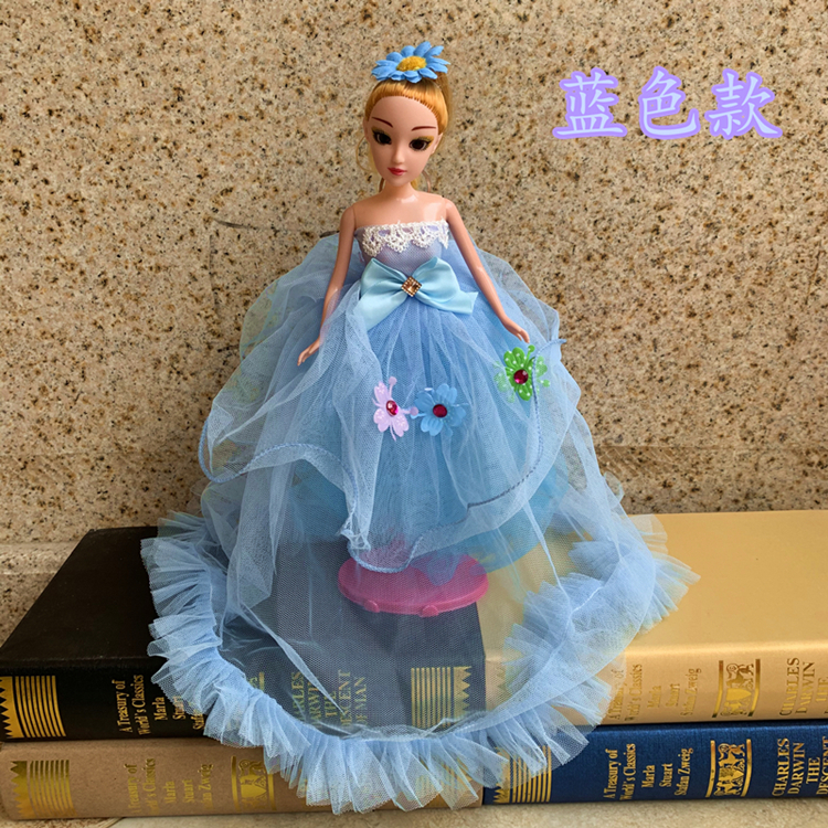 Wedding doll Barbie Baby girl dance gift Princess set gift free postal floor stand Wedding doll Barbie Baby girl dance gift Princess set gift free postal floor stand