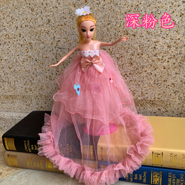 Wedding doll Barbie Baby girl dance gift Princess set gift free postal floor stand Wedding doll Barbie Baby girl dance gift Princess set gift free postal floor stand