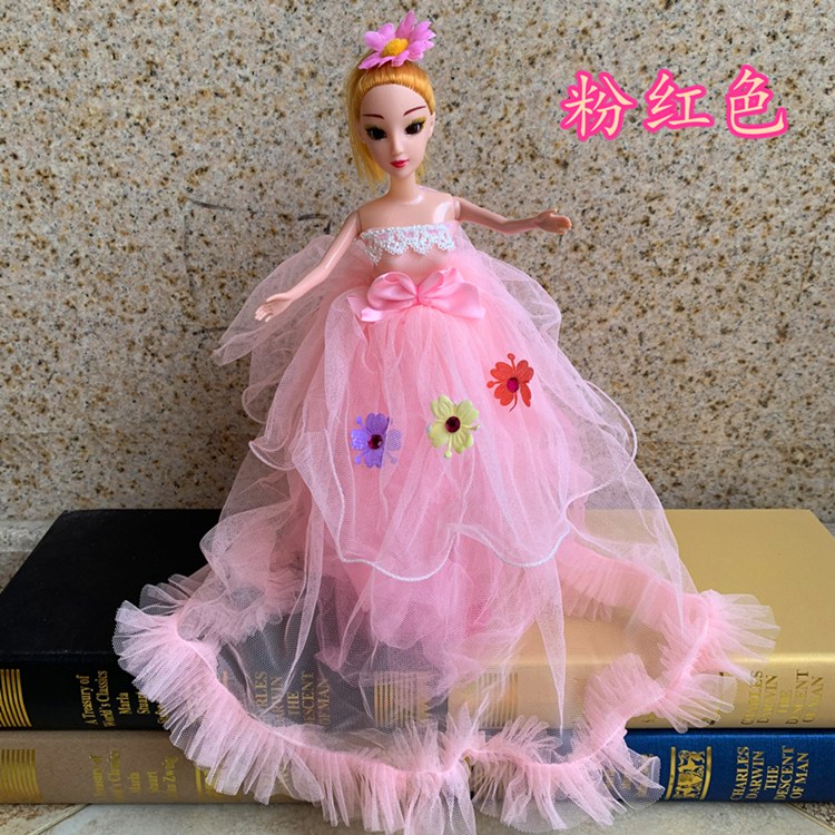 Wedding doll Barbie Baby girl dance gift Princess set gift free postal floor stand Wedding doll Barbie Baby girl dance gift Princess set gift free postal floor stand