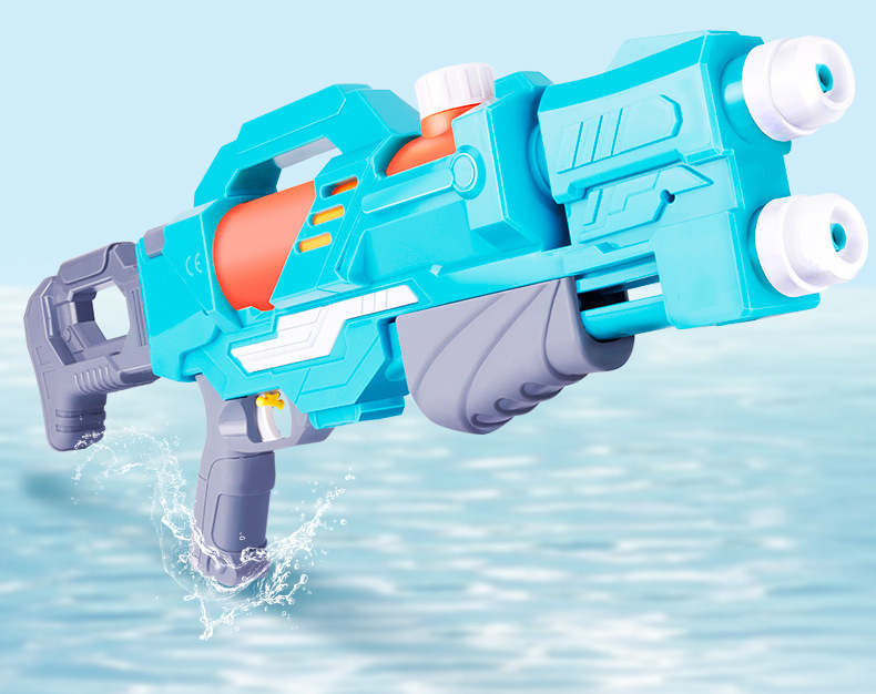Water Gun Children's Water Gun Pull-out Summer Beach Water Playing Toy Water Fight Water Splashing Festival Night Market Stall Supply