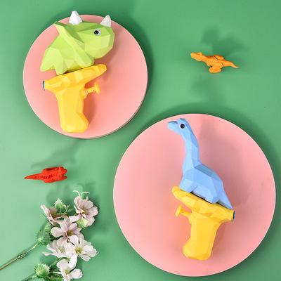 Cartoon Dinosaur Water Gun Children&#039;s Children&#039;s Day Gifts Summer Beach Water Playing Toy Parent-Child Outdoor Game Student Prize