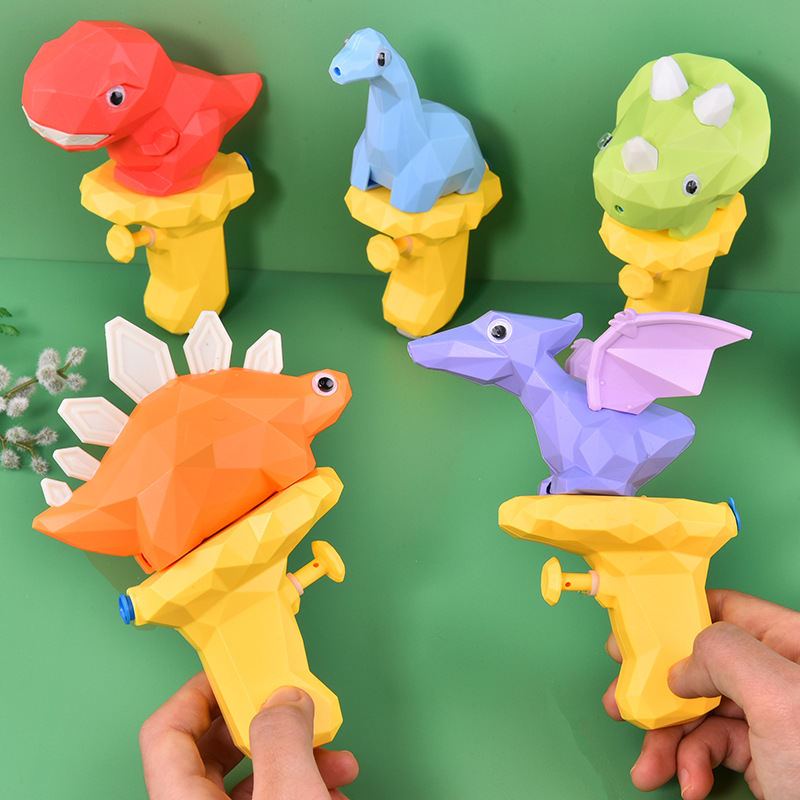 Cartoon Dinosaur Water Gun Children&#039;s Children&#039;s Day Gifts Summer Beach Water Playing Toy Parent-Child Outdoor Game Student Prize