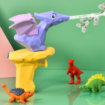 Cartoon Dinosaur Water Gun Children&#039;s Children&#039;s Day Gifts Summer Beach Water Playing Toy Parent-Child Outdoor Game Student Prize