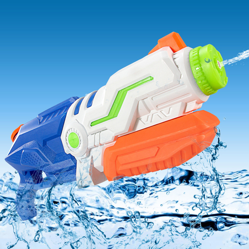 Children&#039;s Water Gun Toy Pull-out Boy Outdoor Water Beach Drifting Water Fight Large Bell Rocket Belt Water Gun