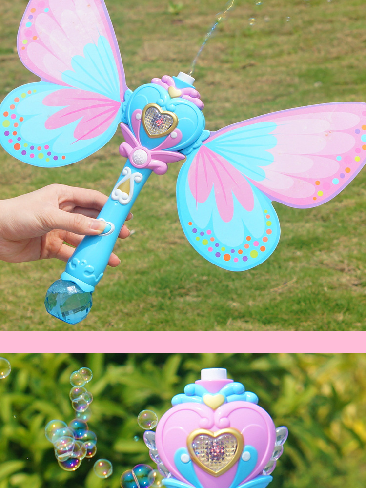 Tiktok Same Magic Bubble Wand Bubble Machine Automatic Magic Wand Bubble Gun Water Leakage-Free Baby Girls' Toy Tiktok Same Magic Bubble Wand Bubble Machine Automatic Magic Wand Bubble Gun Water Leakage-Free Baby Girls' Toy