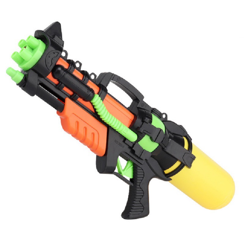 Cross-Border Children&#039;s Water Pulling Water Gun Backpack Toy Outdoor Summer Beach Water Gun Toy Stall Toy