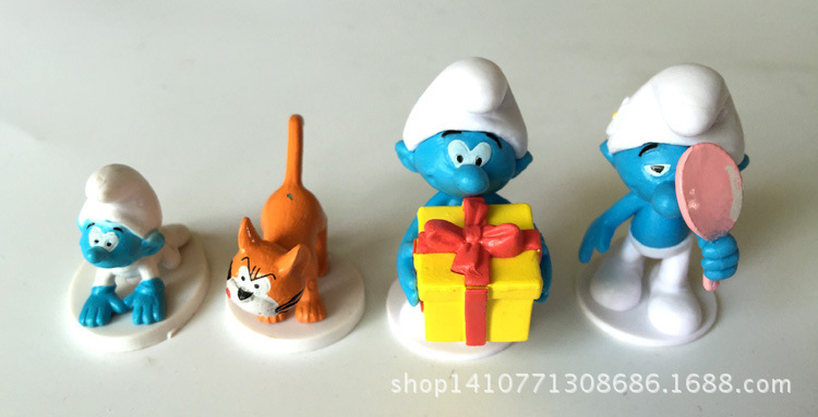Blue Elf Lost Village Blue Sister Wizard Azcat 12 Ornaments Smurfs Blue Elf Lost Village Blue Sister Wizard Azcat 12 Ornaments Smurfs