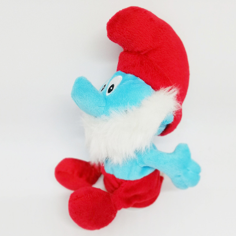 Learning to Speak Recording Blue Color Doll Movement Beard Doll Dad Lan Dad Learning to Speak Electric Doll Elf Smurfs
