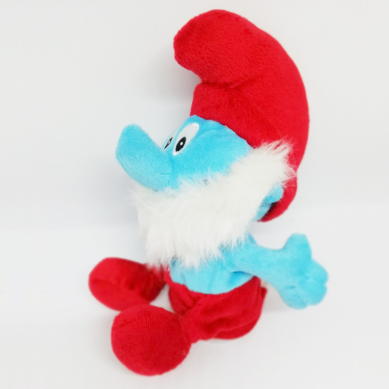 Learning to Speak Recording Blue Color Doll Movement Beard Doll Dad Lan Dad Learning to Speak Electric Doll Elf Smurfs