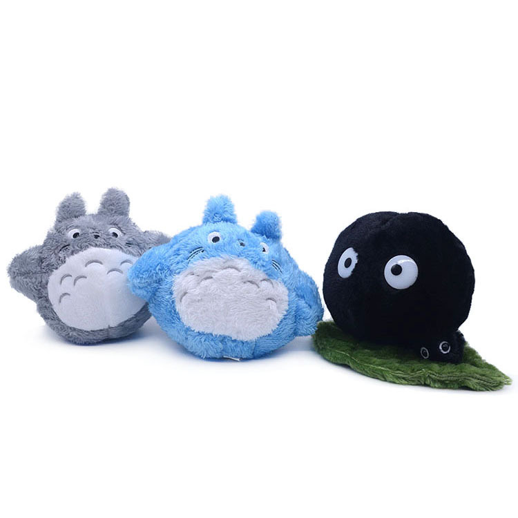Japanese Classic 15cm Totoro Dust Elf Doll Toy Desk Ornaments Crane Smurfs
