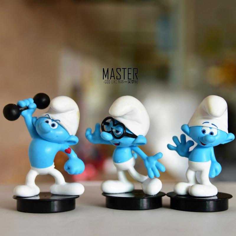 Original Bulk Goods Blue Elf Blue Sister Doll Smurfs