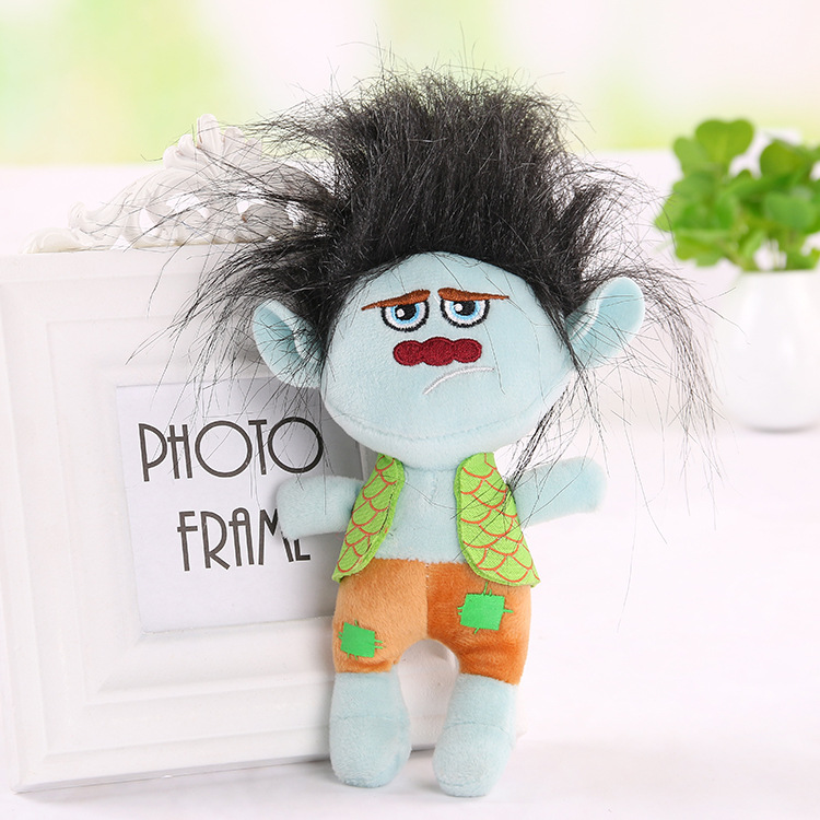 Dreamworks Trolls Doll Bobbi Blanche Plush Toy Doll Crane Machines Hot Sale Factory Direct Sales Smurfs