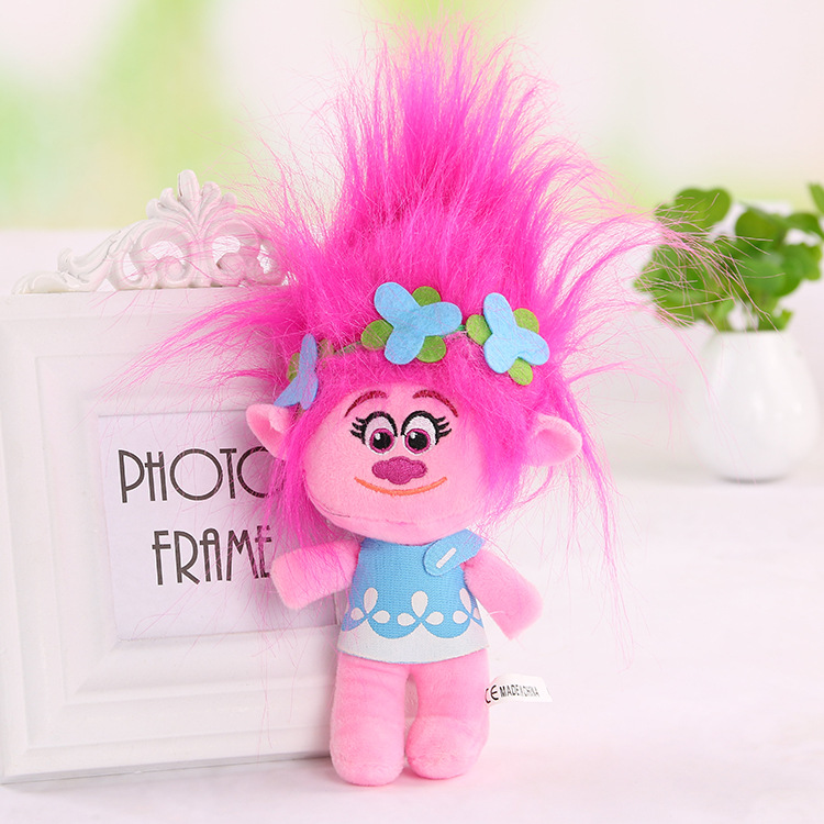 Dreamworks Trolls Doll Bobbi Blanche Plush Toy Doll Crane Machines Hot Sale Factory Direct Sales Smurfs