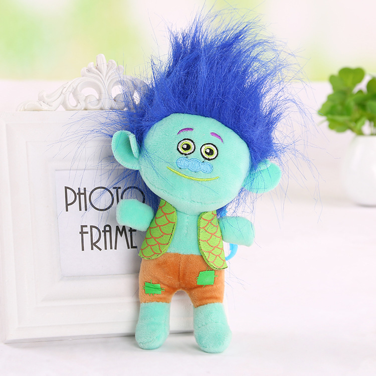 Dreamworks Trolls Doll Bobbi Blanche Plush Toy Doll Crane Machines Hot Sale Factory Direct Sales Smurfs