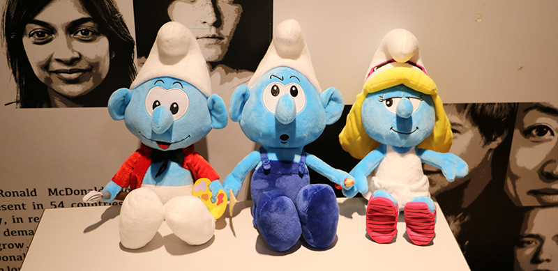 Children's Gift Cartoon Anime Full Set Plush Smurfs