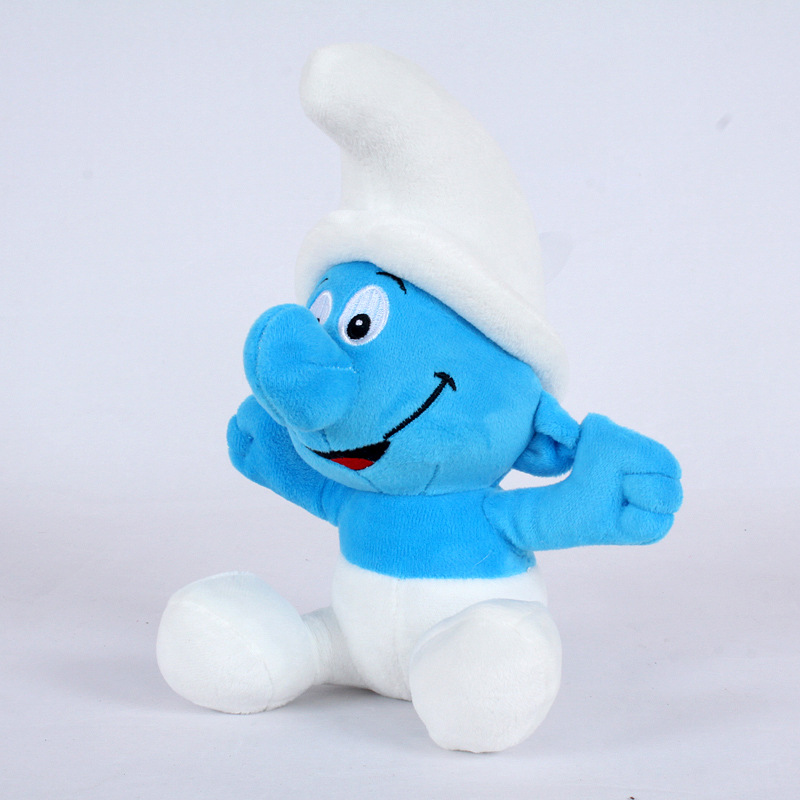 In Stock Wholesale Cartoon Cute Elf Plush Wedding Tossing Doll 8-Inch Smurfs In Stock Wholesale Cartoon Cute Elf Plush Wedding Tossing Doll 8-Inch Smurfs