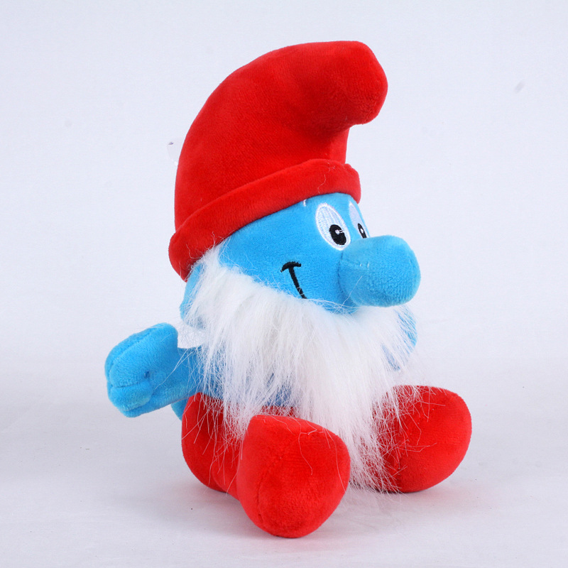 In Stock Wholesale Cartoon Cute Elf Plush Wedding Tossing Doll 8-Inch Smurfs In Stock Wholesale Cartoon Cute Elf Plush Wedding Tossing Doll 8-Inch Smurfs