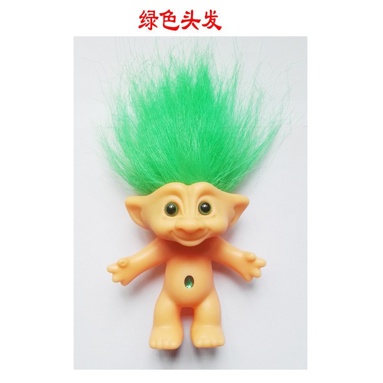 Indian Ugly Doll PVC Retro Troll Doll 80 S Nostalgic Doll 10cm Smurfs