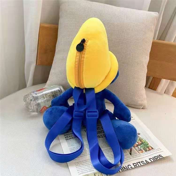 Cartoon Blue Elf Plush Toy Prize Claw Doll Children's Shoulder Smurfs