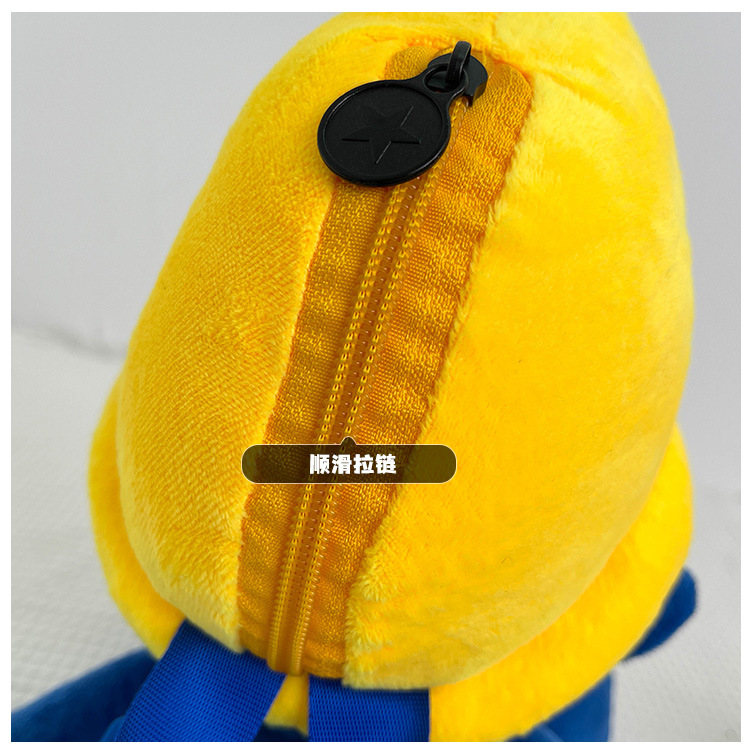 Smurfs Cartoon Plush Bag Blue Elf Backpack Autumn and Winter New Cute Doll Children's Doll Bag Coin Purse for Women