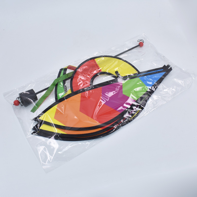 Outdoor Hanging Rainbow Hot Air Balloon Rotating Colorful Wind Bar Scenic Spot Windmill Festival Kindergarten Decorations Arrangement Ornaments Outdoor Hanging Rainbow Hot Air Balloon Rotating Colorful Wind Bar Scenic Spot Windmill Festival Kindergarten Decorations Arrangement Ornaments