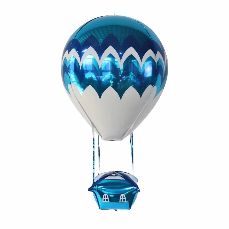New 22-Inch Three-Dimensional 4D Ball Hot Air Balloon Shopping Mall Hotel Decoration Balloon Hot Air Balloon
