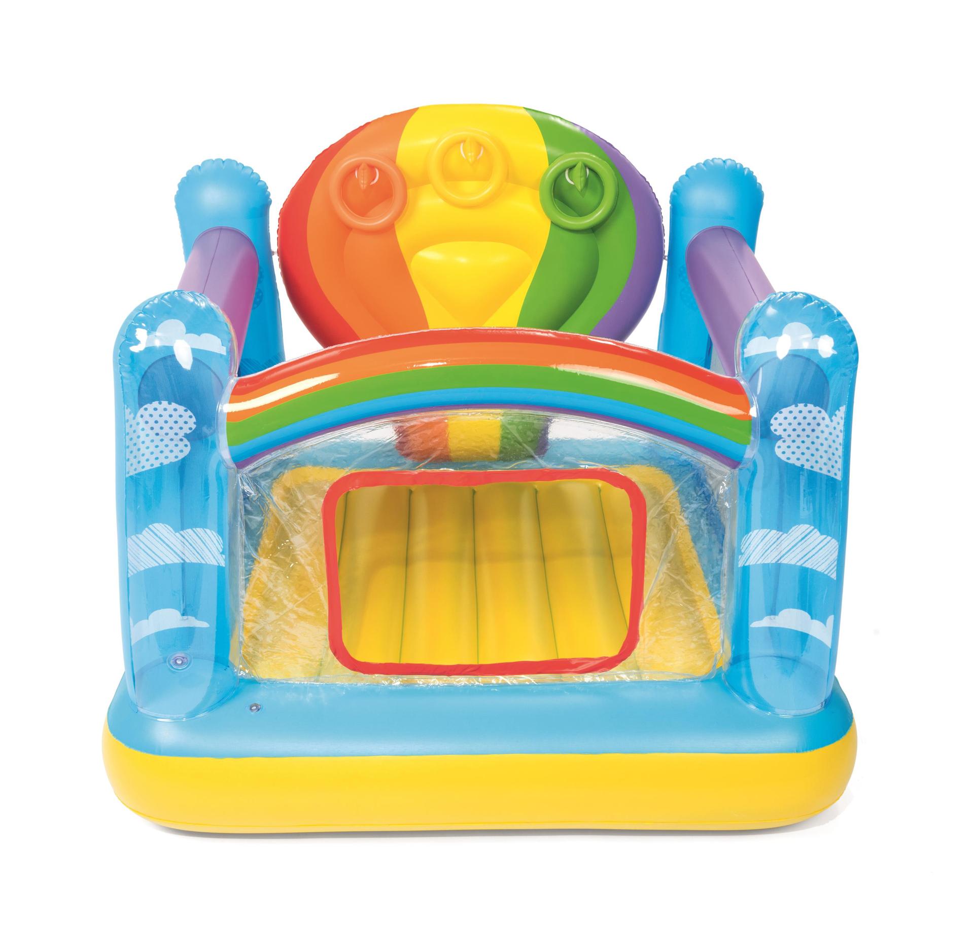 Bestway 52269 Safe Small Household Hot Air Balloon Trampoline Trampoline Amusement Inflatable Indoor Castle