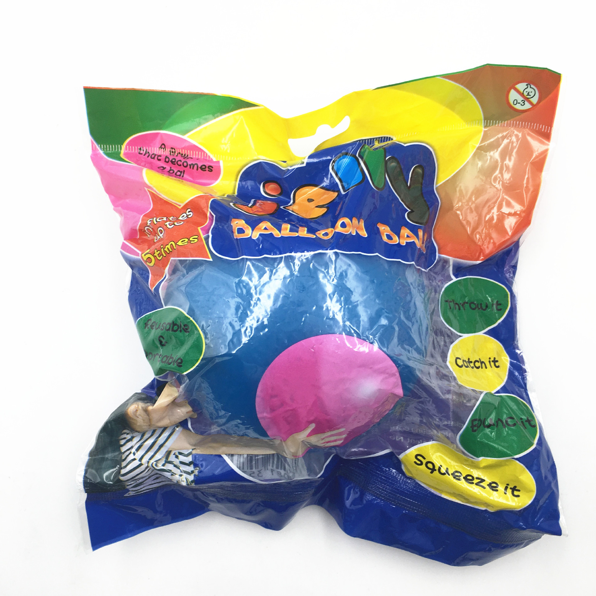 Cross-Border Hot Selling Bubble Ball Oversized Air Balloon Mouth Blowing Bubble Ball TPR Blowing Balloon Big Light Ball