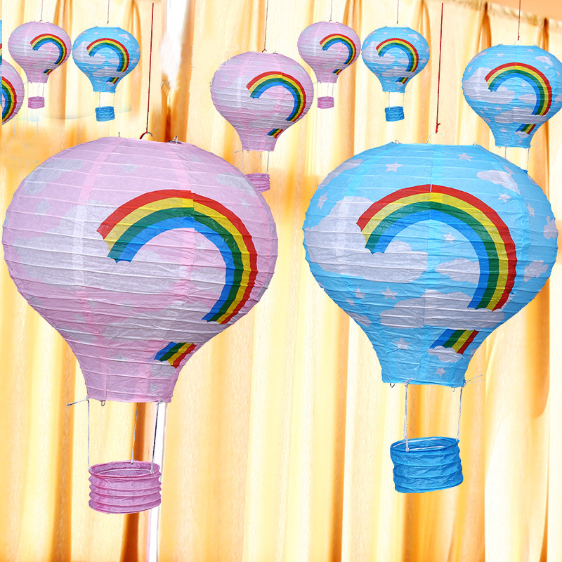 Hot Air Balloon Hot Air Balloon Party Decoration Venue Layout Hot Air Balloon Kindergarten Holiday Decoration Materials
