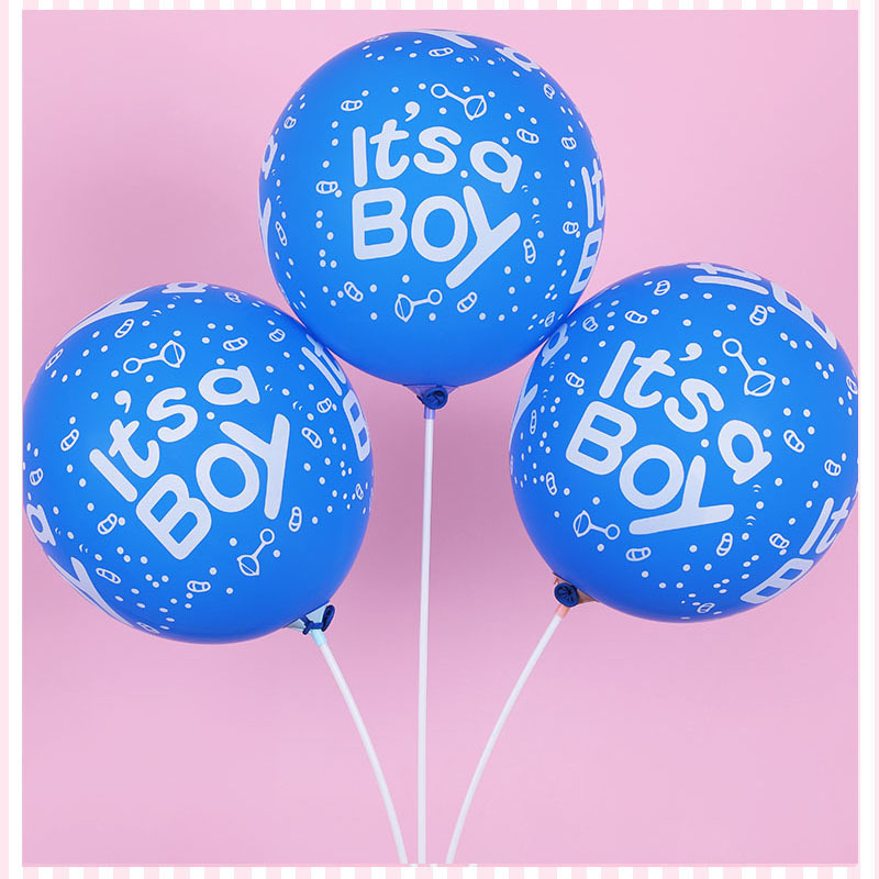 12-Inch Rubber Balloons Boy Boy Girl Girl Girl 1-Year-Old Baby Birthday Decorations Hot Air Balloon 12-Inch Rubber Balloons Boy Boy Girl Girl Girl 1-Year-Old Baby Birthday Decorations Hot Air Balloon
