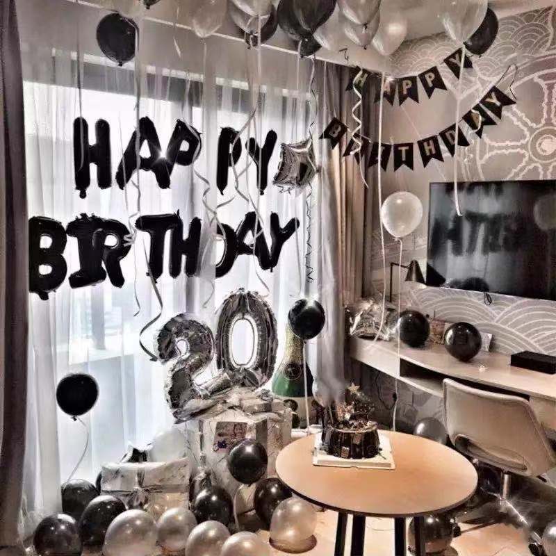 Balloon Internet Celebrity Birthday Arrangement Party Decoration Romantic Confession Surprise Creative Hot Air Balloon