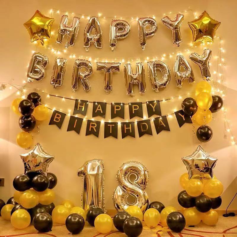 Balloon Internet Celebrity Birthday Arrangement Party Decoration Romantic Confession Surprise Creative Hot Air Balloon