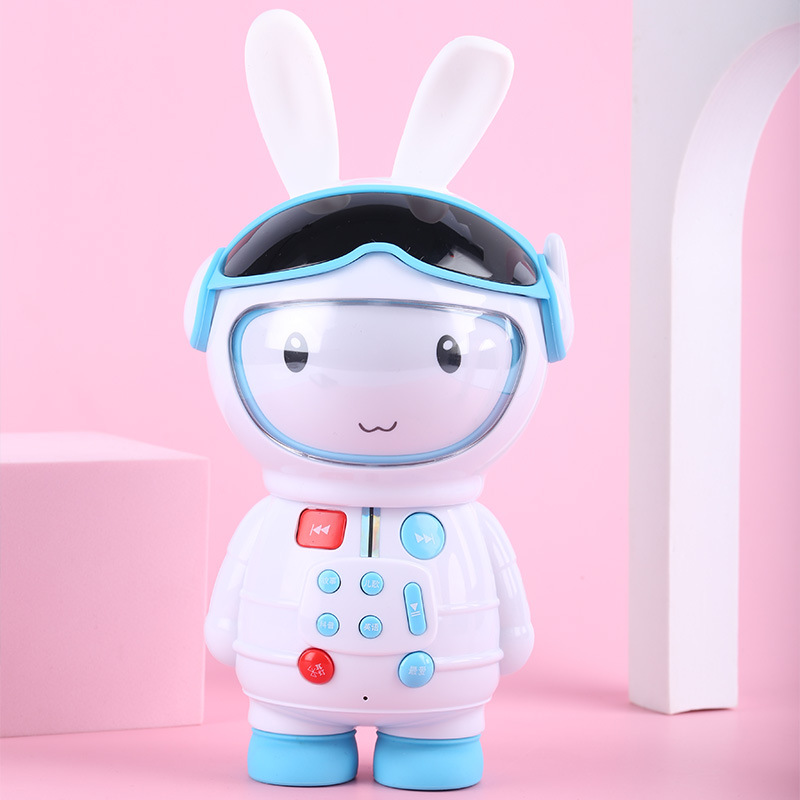 Beibi Love Toy Space Rabbit Children&#039;s Growth Companion Machine Intelligent Robot Story Machine Story Machine