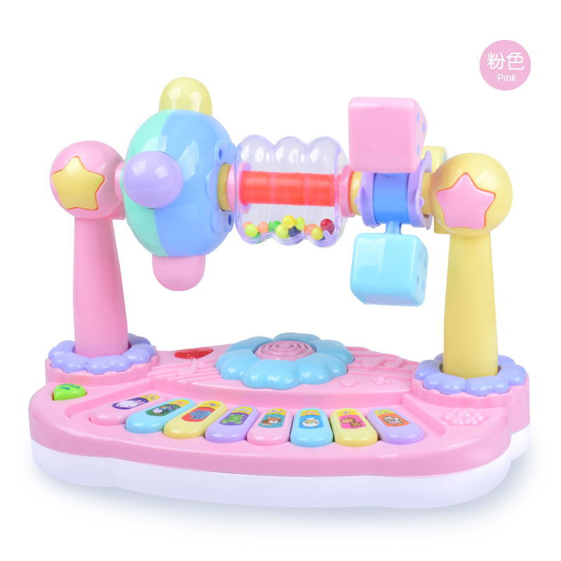 Amusement Park baby toy children music Electronic Organ baby Turntable Bell baby Early education story machine